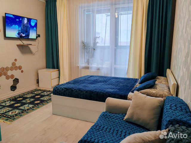 

Квартира-студия, 26 м², 2 кровати