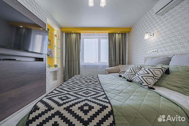 

1-к. квартира, 33 м², 1 кровать