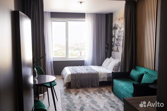 

Квартира-студия, 25 м², 2 кровати