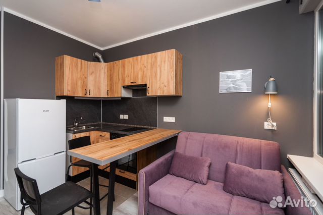 

Квартира-студия, 27 м², 2 кровати