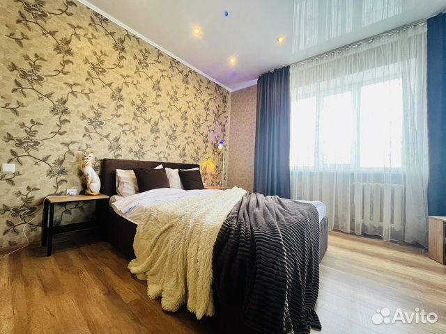 

1-к. квартира, 45 м², 2 кровати