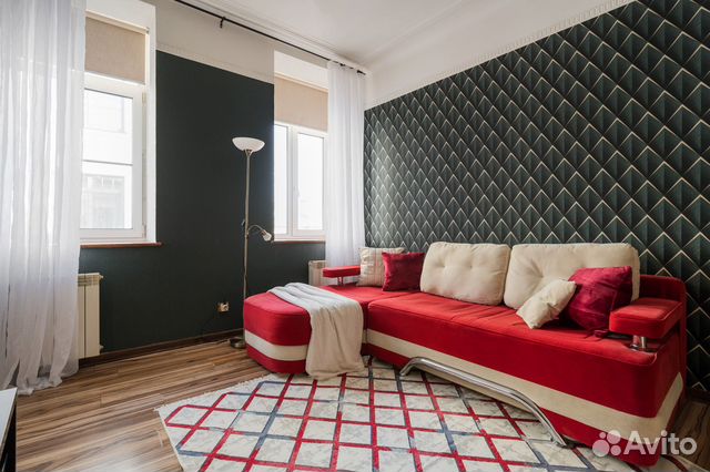 

2-к. квартира, 45 м², 2 кровати