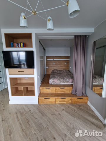 

1-к. квартира, 36 м², 3 кровати