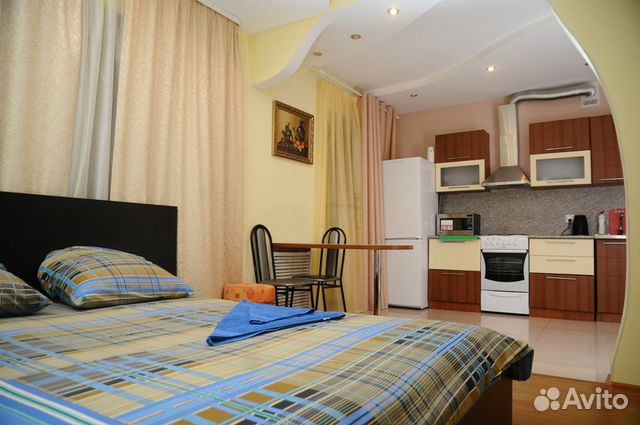 

Квартира-студия, 40 м², 2 кровати