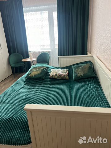 

1-к. квартира, 40 м², 2 кровати