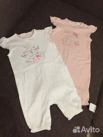Песочник комбинезон боди Mothercare
