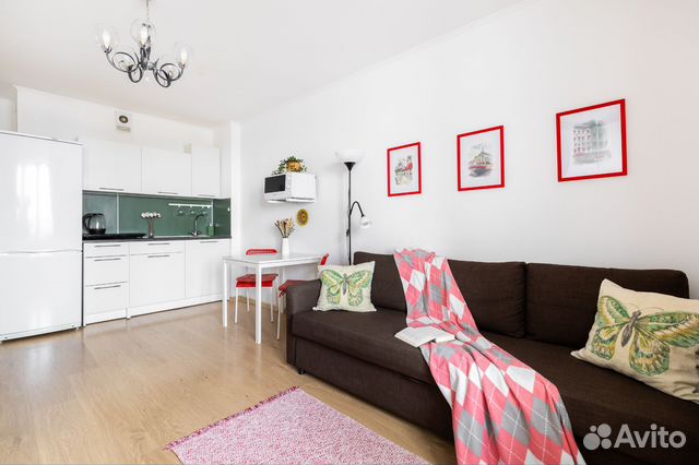 

Квартира-студия, 30 м², 3 кровати