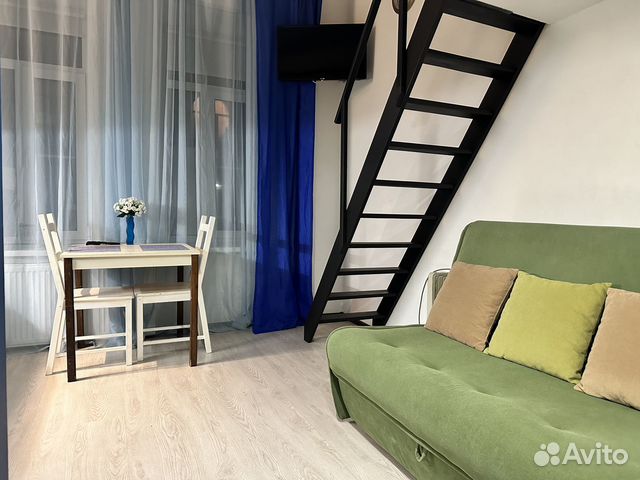 

Квартира-студия, 17 м², 3 кровати