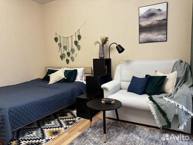 

1-к. квартира, 30 м², 2 кровати