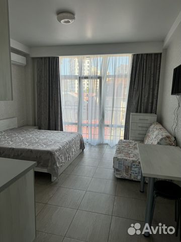 

Квартира-студия, 30 м², 2 кровати