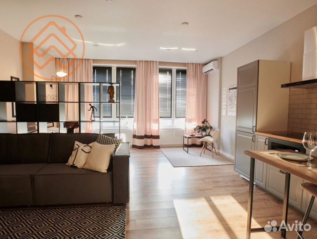 

1-к. квартира, 42 м², 2 кровати