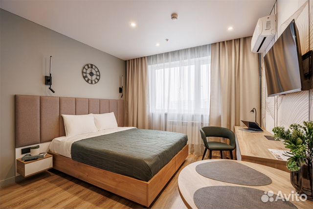 

Квартира-студия в апарт-отеле, 21 м², 3 кровати