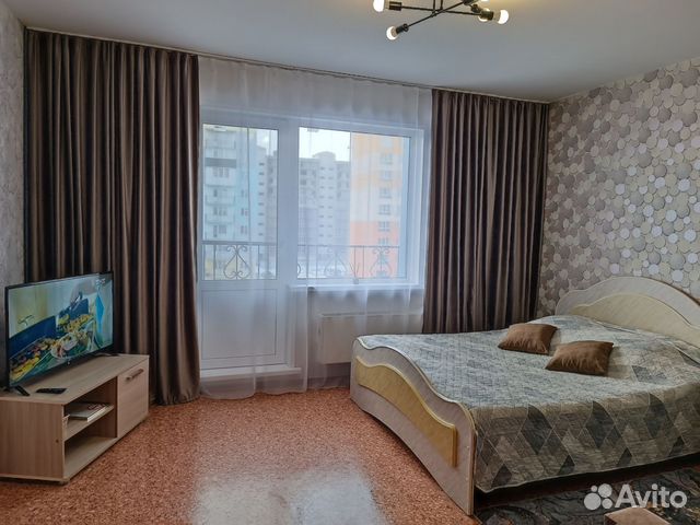 

Квартира-студия, 41 м², 3 кровати