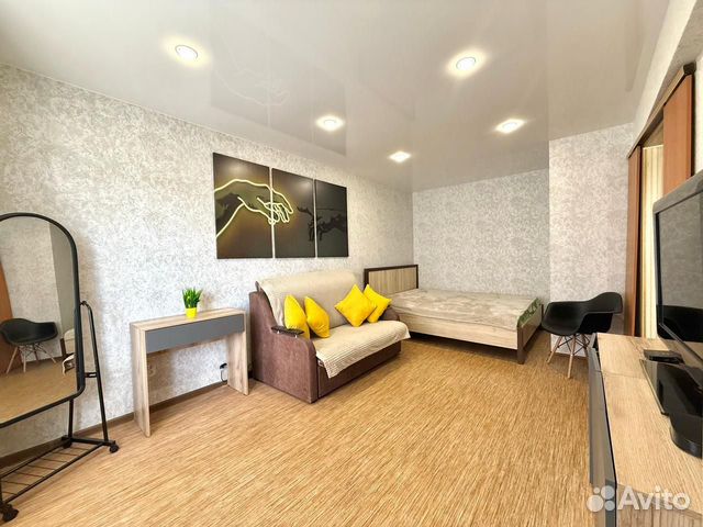 

1-к. квартира, 37 м², 2 кровати