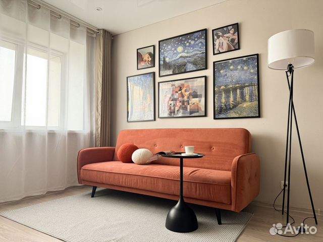

1-к. квартира, 39 м², 2 кровати