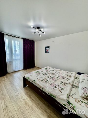 

1-к. квартира, 40 м², 2 кровати
