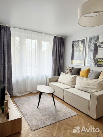 

1-к. квартира, 34 м², 2 кровати