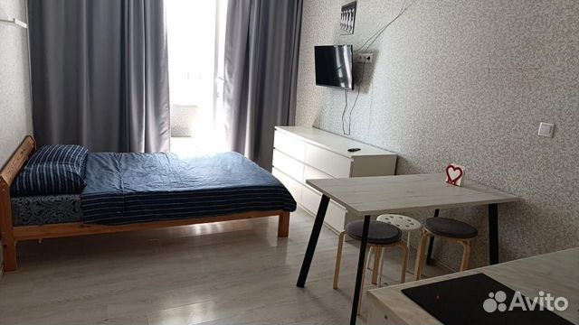 

Квартира-студия, 25 м², 1 кровать
