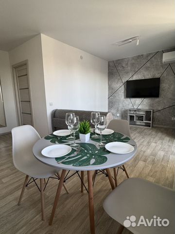 

1-к. квартира, 40 м², 2 кровати