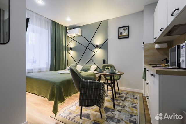

Квартира-студия, 16 м², 2 кровати