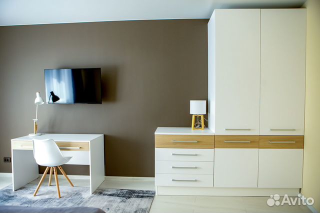 

1-к. квартира в апарт-отеле, 55 м², 2 кровати