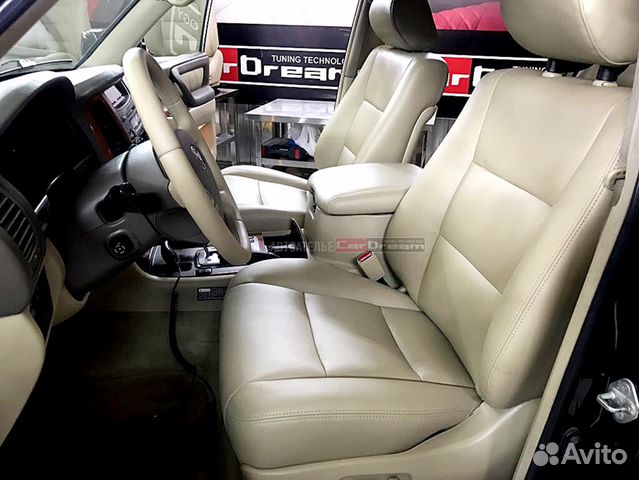 Кожаный салон Toyota Land Cruiser 100 Кожаный салон Toyota Land Cruiser 100