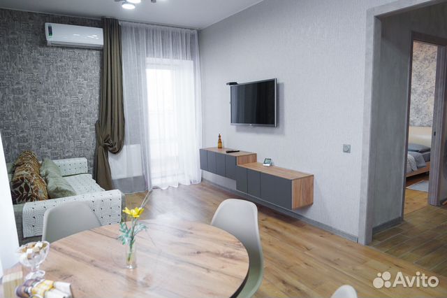 

1-к. квартира, 42 м², 3 кровати