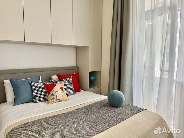 

1-к. квартира, 32 м², 2 кровати