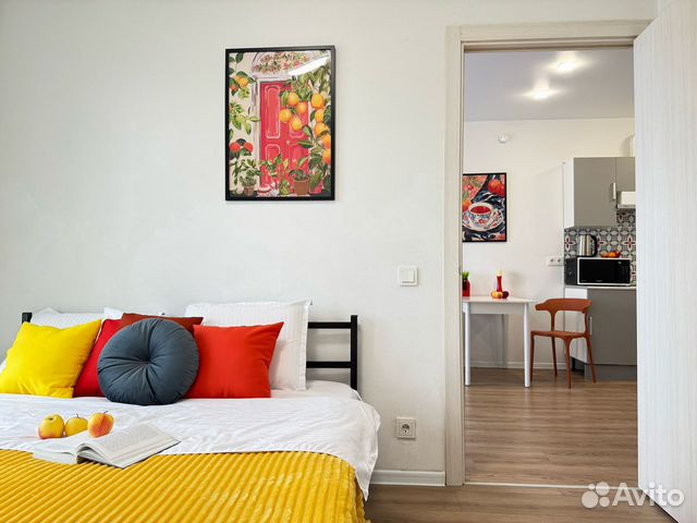 

1-к. квартира, 40 м², 2 кровати