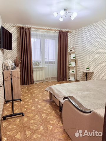 

1-к. квартира, 32 м², 2 кровати