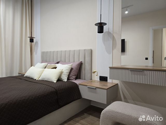 

1-к. квартира, 43 м², 2 кровати