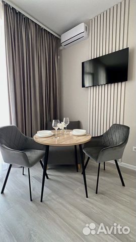 

Квартира-студия, 28 м², 2 кровати