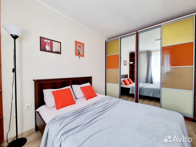 

1-к. квартира, 40 м², 2 кровати