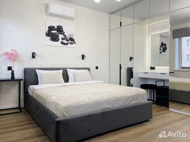 

1-к. квартира, 40 м², 2 кровати