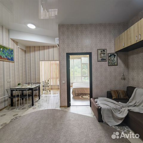 

1-к. квартира, 38 м², 2 кровати
