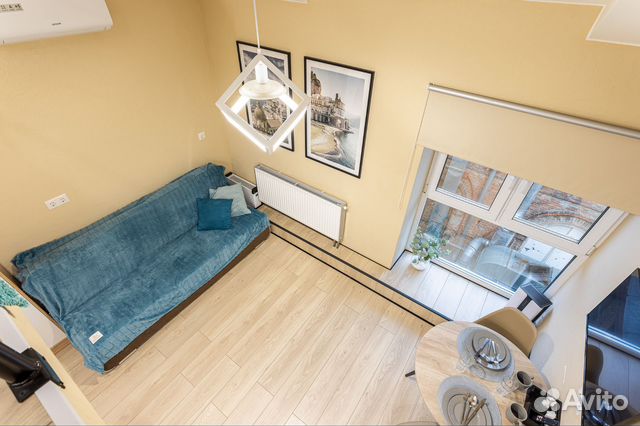 

Квартира-студия, 25 м², 2 кровати