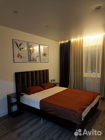 

1-к. квартира, 48 м², 2 кровати