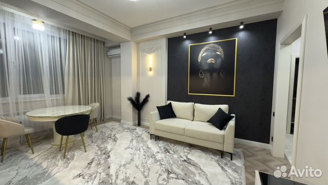 

1-к. квартира, 62 м², 1 кровать