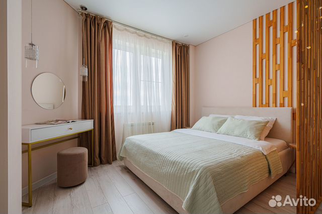 

1-к. квартира, 42 м², 2 кровати