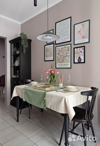 

1-к. квартира, 40 м², 2 кровати