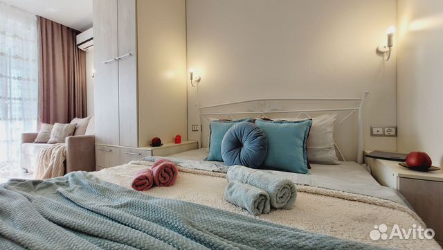 

1-к. квартира, 55 м², 3 кровати