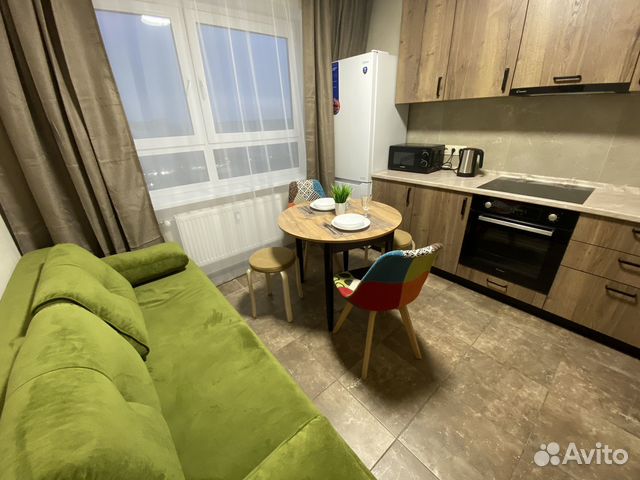 

1-к. квартира, 40 м², 2 кровати