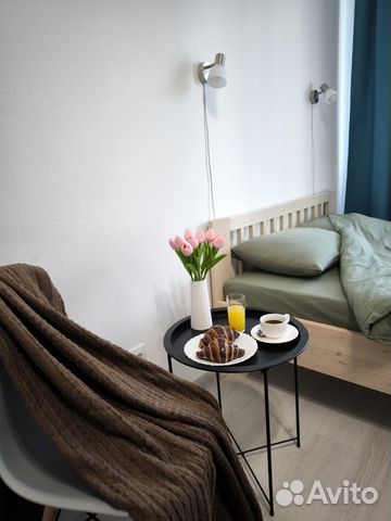 

Квартира-студия, 25 м², 2 кровати