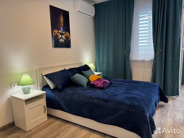 

Квартира-студия, 35 м², 2 кровати