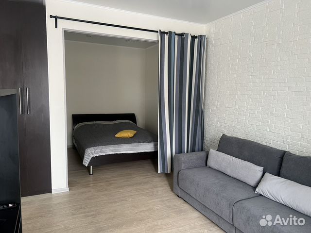 

Квартира-студия, 44 м², 2 кровати