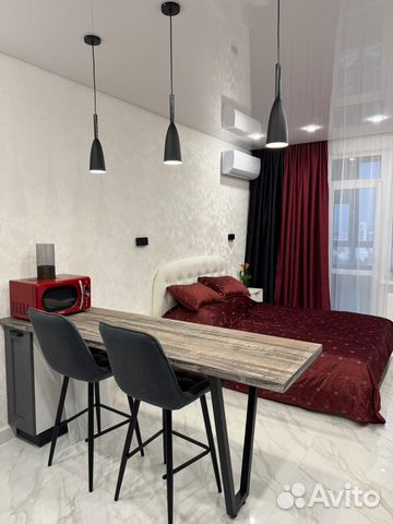 

Квартира-студия, 30 м², 2 кровати