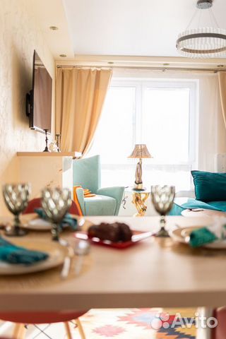 

1-к. квартира, 42 м², 2 кровати