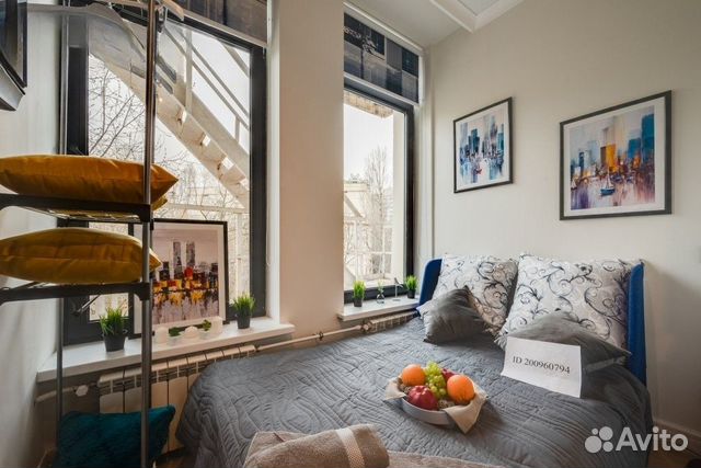 

Квартира-студия, 15 м², 1 кровать