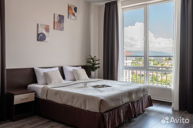 

Квартира-студия, 27 м², 1 кровать