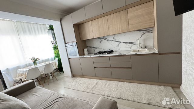 

1-к. квартира, 45 м², 2 кровати